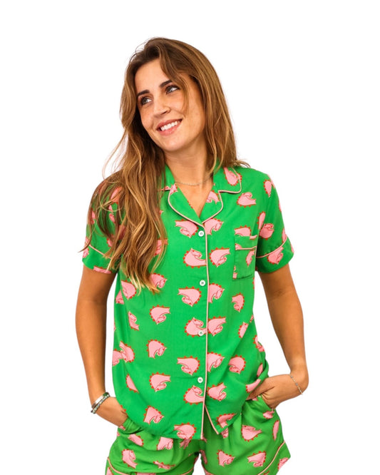 Layla Pajama Shirt